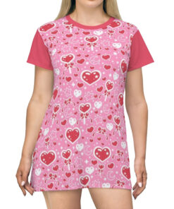Sweet Feelings Pink T-shirt Dress