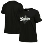 Chicago White Sox New Era Women's Plus Size City Connect T-shirt - Black