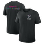 Atlanta Falcons Black 2025 Crucial Catch T-Shirt