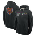 Chicago Bears Black 2025 Crucial Catch Sideline Standard Issue Hoodie