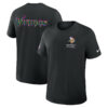 Minnesota Vikings Black 2025 Crucial Catch T-Shirt 3 Minnesota Vikings Black 2025 Crucial Catch T-Shirt