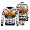 Bear Drink Bourbon Whiskey Ugly Christmas Sweater