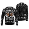 2025 Christmas Our Balls Are Bigger Football Ugly Christmas Sweater-Black