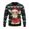 Cute Goat Santa Ugly Christmas Sweater