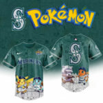 2025 Seattle Mariners Pokemon Go Special Edition Baseball Jersey Baseball Best Gifts