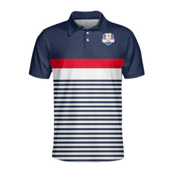 U.S. Ryder Cup 2025 Polo Shirt Navy Multi