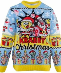 Spongebob Squarepants Ugly Christmas Sweater
