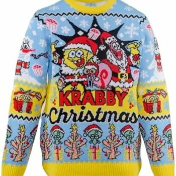 Spongebob Squarepants Ugly Christmas Sweater