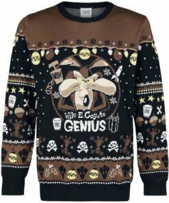 Wile E Coyote - Genius Ugly Christmas Sweater