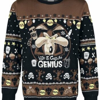 Wile E Coyote - Genius Ugly Christmas Sweater