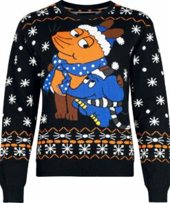 Mouse And Elephant Ugly Christmas Sweater