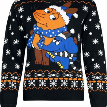 Mouse And Elephant Ugly Christmas Sweater
