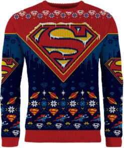 Superman Ugly Christmas Sweater