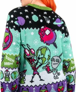 Invader Zim Ugly Christmas Sweater