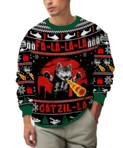 Catzila Ugly Sweater