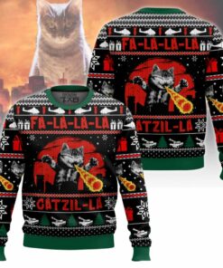 Catzila Ugly Sweater