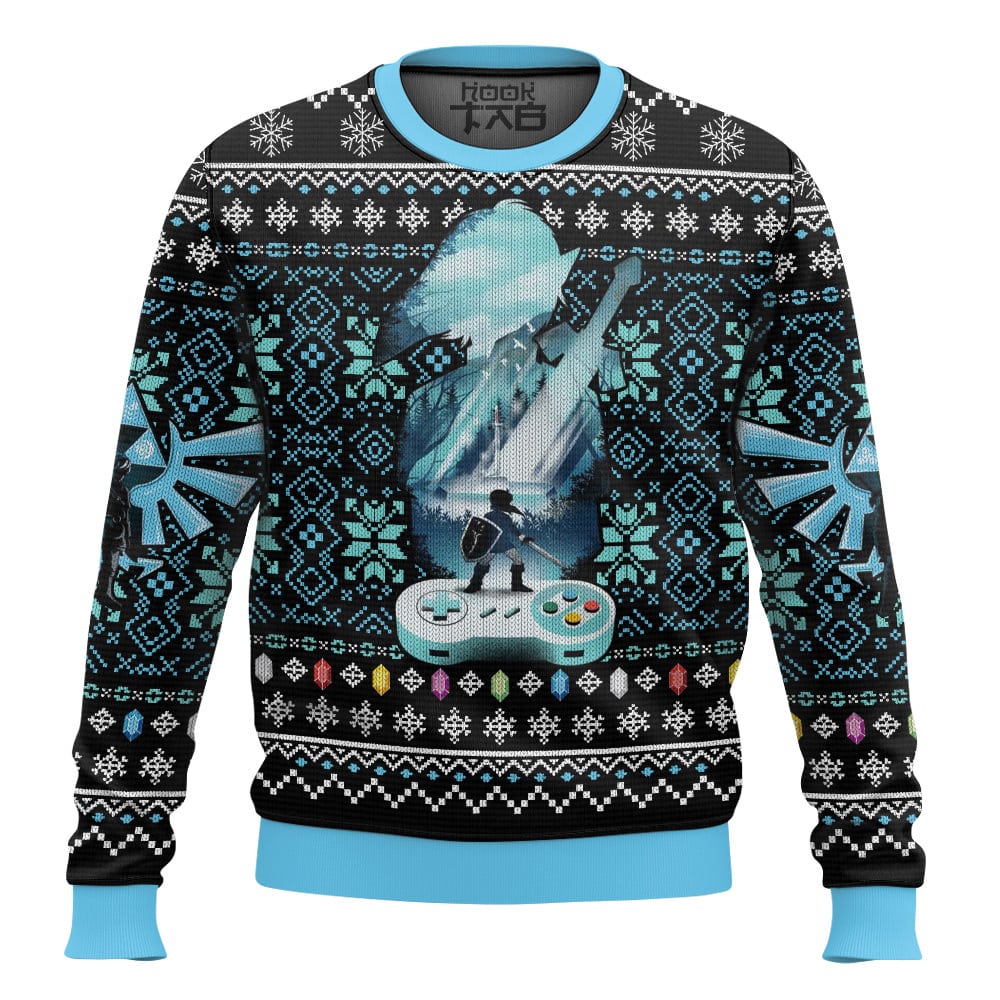 ANDY-17924TTT1-mk1_front.jpg Link the Legend of Zelda Hero Ugly Sweater