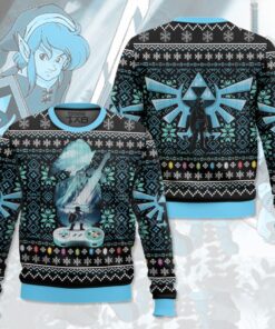 Link the Legend of Zelda Hero Ugly Sweater 2 Link the Legend of Zelda Hero Ugly Sweater