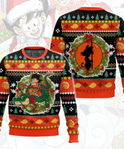 Dragon Ball Z Christmas Ugly Sweater