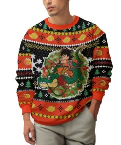 Dragon Ball Z Christmas Ugly Sweater