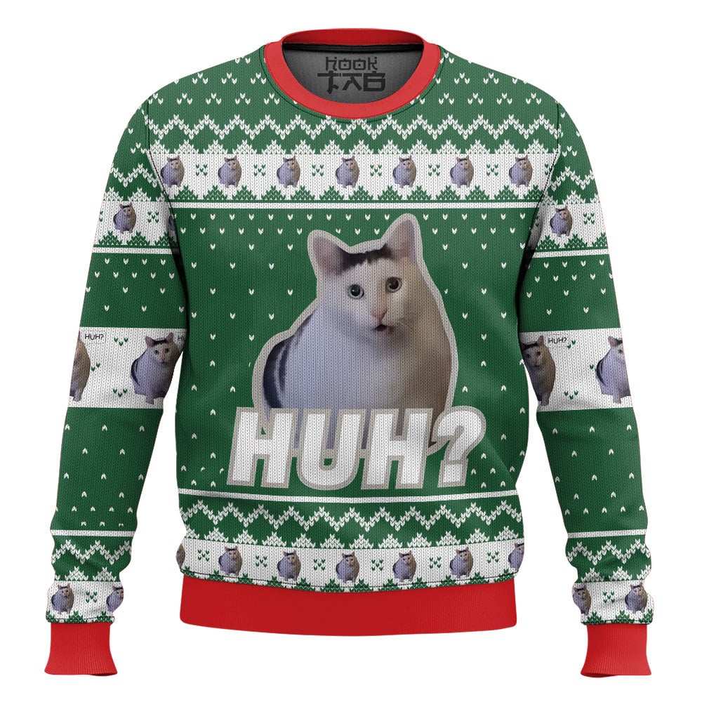 ANDY041024VKH3_mk2.jpg Huh? Cat meme Christmas Ugly Sweater