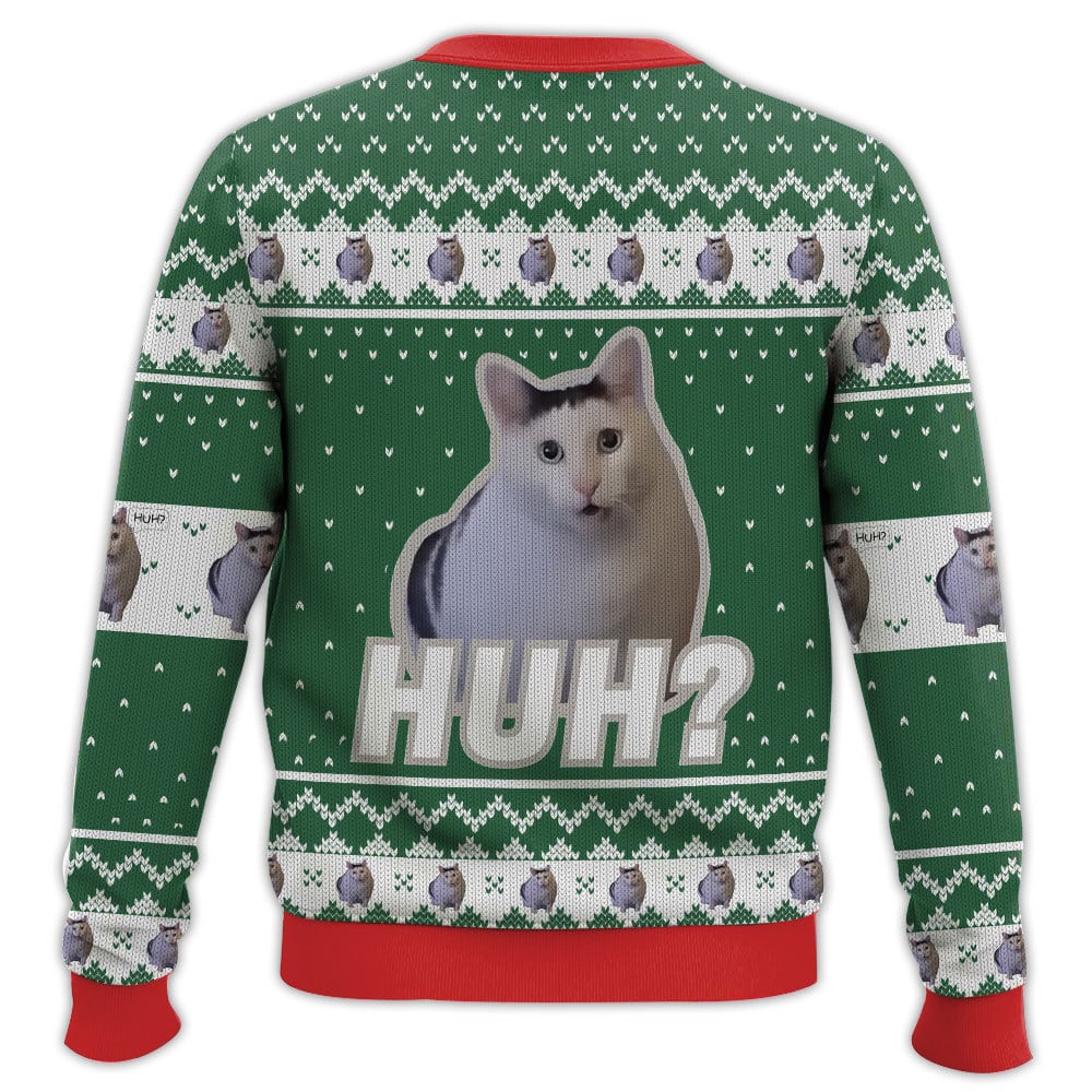 ANDY041024VKH3_mk3.jpg Huh? Cat meme Christmas Ugly Sweater