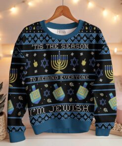 Tis the season to remind everyone "I'm Jewish" Christmas ugly sweater