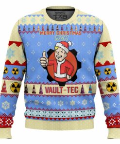 Fallout "Merry Christmas From Vault-Tec" Ugly Sweater