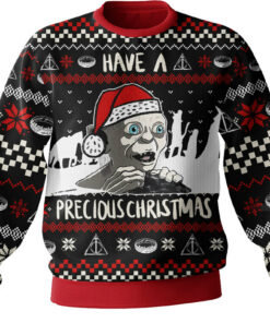 Gollum have a precious Christmas, Lord of the Ring Christmas Ugly Sweater
