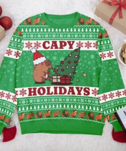 Capy Holidays, Christmas Ugly Sweater