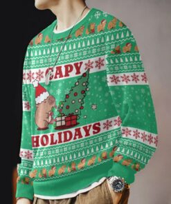 Capy Holidays, Christmas Ugly Sweater