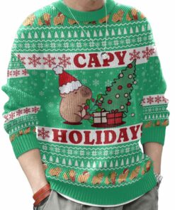 Capy Holidays, Christmas Ugly Sweater