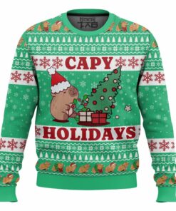 Capy Holidays, Christmas Ugly Sweater