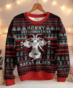 Satanic Merry Antichristmas - Satan Claus Ugly Sweater