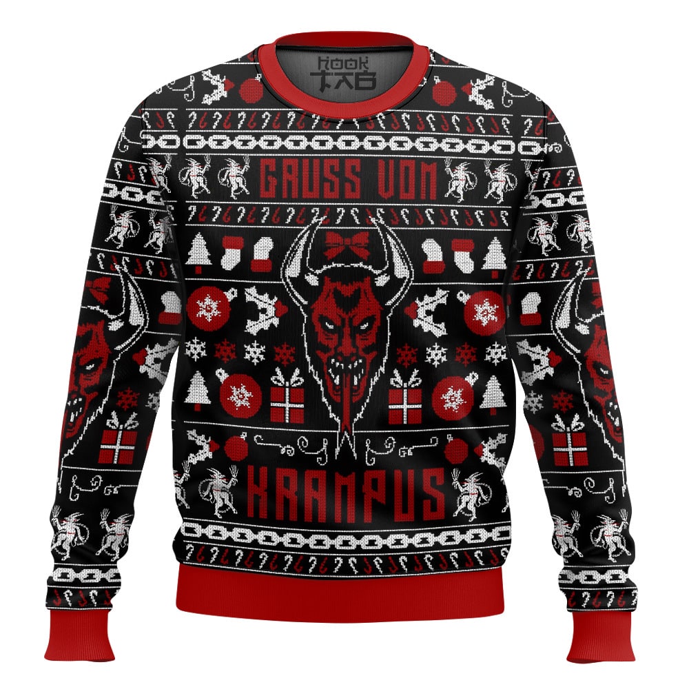 ANDY23924TTT3-mk1_front.jpg Gruss vom Krampus Gift, Christmas Ugly Sweater