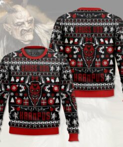 Gruss vom Krampus Gift, Christmas Ugly Sweater 2 Gruss vom Krampus Gift, Christmas Ugly Sweater