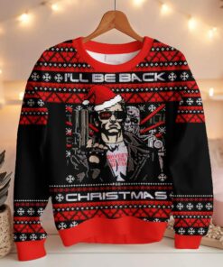 Terminator "I'll Be Back", A Very Cyber Christmas Ugly Sweater 4 Terminator "I'll Be Back", A Very Cyber Christmas Ugly Sweater