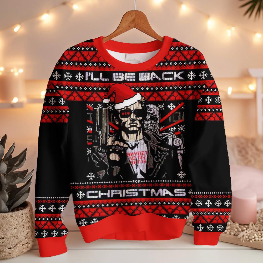 ANDY24924DQB6_mk3.jpg Terminator "I'll Be Back", A Very Cyber Christmas Ugly Sweater