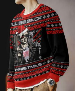 Terminator "I'll Be Back", A Very Cyber Christmas Ugly Sweater 5 Terminator "I'll Be Back", A Very Cyber Christmas Ugly Sweater