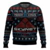 Terminator Skynet Christmas Ugly Sweater Black