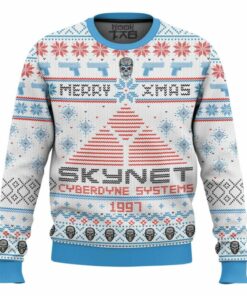 Terminator, Skynet Christmas Ugly Sweater