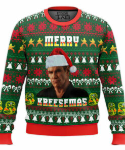 Merry Kreesemas - Cobra Kai Ugly Xmas Sweater 17 Merry Kreesemas - Cobra Kai Ugly Xmas Sweater