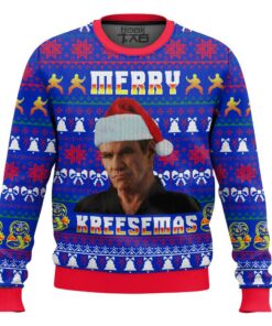Merry Kreesemas - Cobra Kai Ugly Xmas Sweater 5 Merry Kreesemas - Cobra Kai Ugly Xmas Sweater