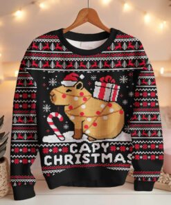 Capybara Ugly Christmas Sweater