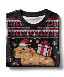 Capybara Ugly Christmas Sweater