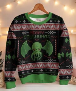 Merry Cthulhumas! Ugly Christmas Sweater Cthulhu