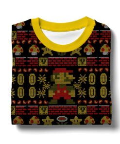 Super Mario, Christmas Ugly Sweater 3 Super Mario, Christmas Ugly Sweater