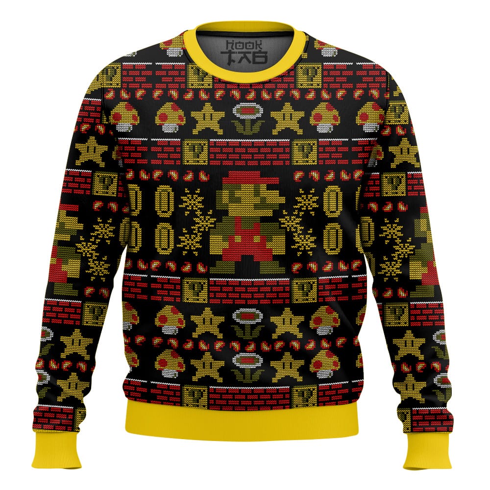 ANDY260924DKD5-mk4.jpg Super Mario, Christmas Ugly Sweater