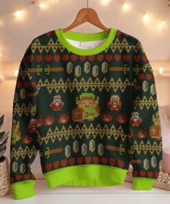 Legend of Zelda, Don't Wear Alone, Christmas Ugly Sweater 4 Legend of Zelda, Don't Wear Alone, Christmas Ugly Sweater
