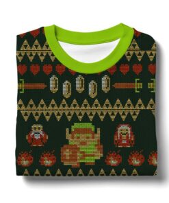 Legend of Zelda, Don't Wear Alone, Christmas Ugly Sweater 3 Legend of Zelda, Don't Wear Alone, Christmas Ugly Sweater